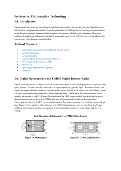 5.0. Common Mode Transient Immunity (CMTI)