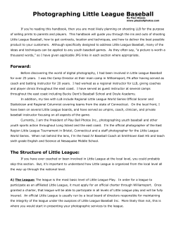 Little League Baseball