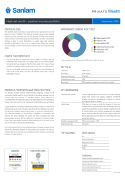 High Net Worth Positive Income