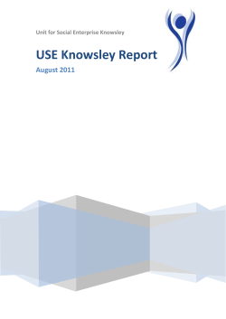 USE Knowsley Final Report