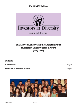 EDI Report May 2013 193.7 KB