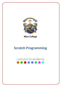 Scratch Programming