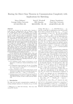 Beating the Direct Sum Theorem in Communication Complexity with