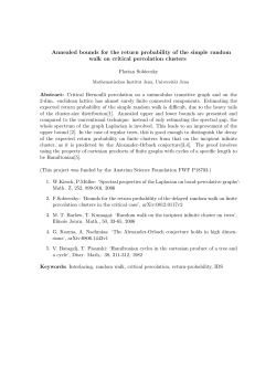 Annealed bounds for the return probability of the simple random