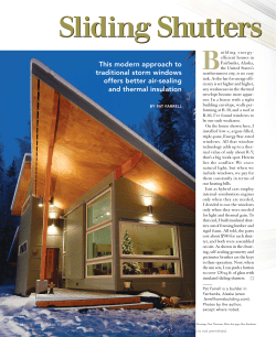 This modern approach to traditional storm windows offers better air