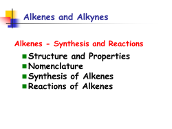 Unit 4 Chemical Kinetics and Chemical Equilibrium