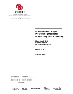 Grammar-Based Integer Programming Models for Multi