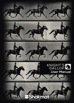 User Manual v1.0 - Shakmat Modular
