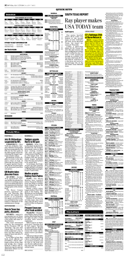 Ray player makes USA TODAY team