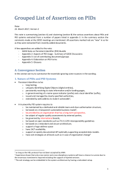 GEDE PID Focus Area discussion document v2 (002)