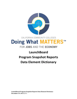 PS 54C. Top Five Programs for Living Wages - Cal