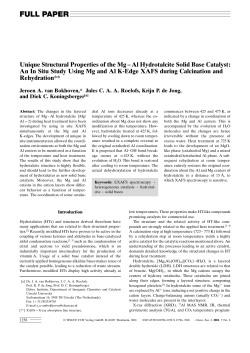 Unique Structural Properties of the Mg