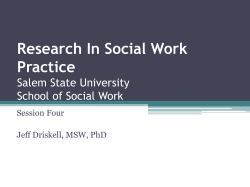 HIV Disclosure - Salem State University