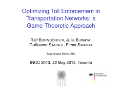 Optimizing Toll Enforcement in Transportation Networks: a Game