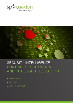 security intelligence continous it situation and intelligent