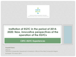 CETC EGTC