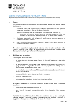 For all campus level committees