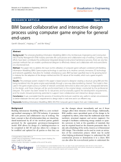 BIM based collaborative and interactive design process using