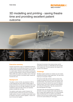 3D modelling and printing - Renishaw resource centre