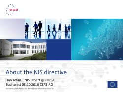 NIS directive