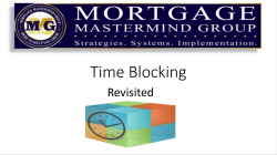 Time Blocking for Focus