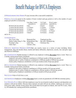 26 WEEK INTRODUCTORY PERIOD-5% pay increase after a