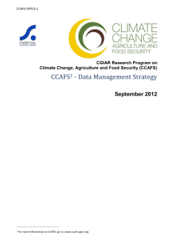 Implementation of Strategy - Climate Change Social Learning and