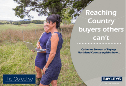 Reaching Country buyers others can`t - Catherine Stewart