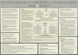 Problem in the military context.