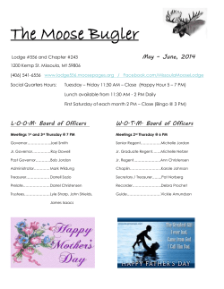 may`s coupon - Moose Lodge 556 / WOTM Chapter 243 Home