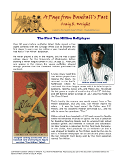 The First Ten Million Ballplayer