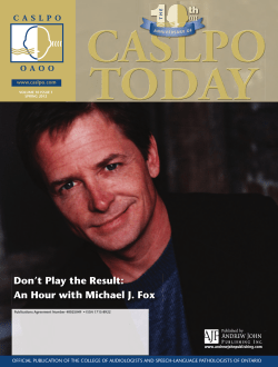 Don`t Play the Result: An Hour with Michael J. Fox