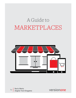 A Guide to Marketplaces