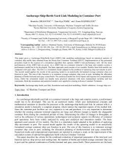 Anchorage-ship-berth-yard link