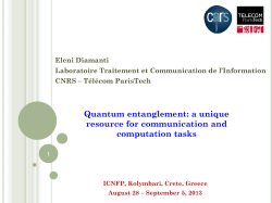ICNFP_lecture_entanglement