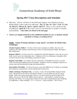 a word document - Connecticut Academy of Irish Music