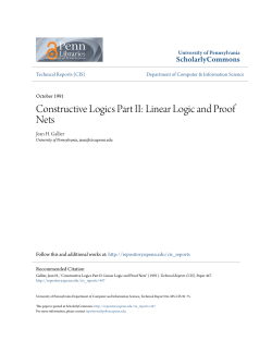 Constructive Logics Part II: Linear Logic and Proof Nets