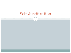 Cognitive dissonance