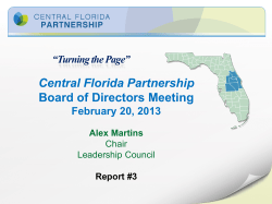 PowerPoint Version - Central Florida Partnership