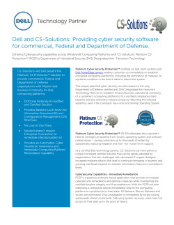 Dell and CS-Solutions