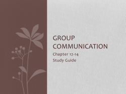 Group Communication