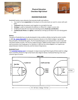 Basketball Study Guide