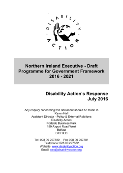 here. - Disability Action