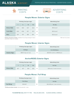 printing costs advertising costs
