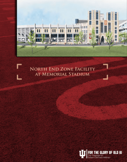North End Zone Facility at Memorial Stadium