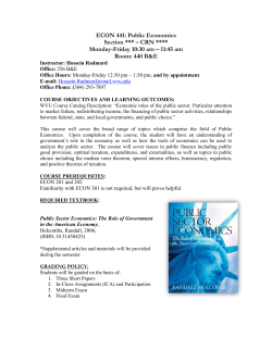 Public Economics
