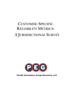 statistical benchmarking of electric utilities