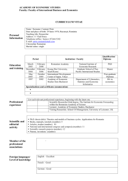 Caraiani Petre - Managementul Riscului