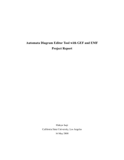 Automata Diagram with GEF and EMF - csns