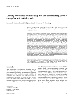 Dancing between the devil and deep blue sea: the stabilizing effect